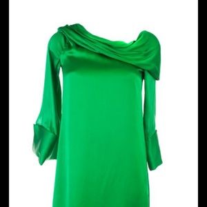 Alice + Olivia Emerald green dress